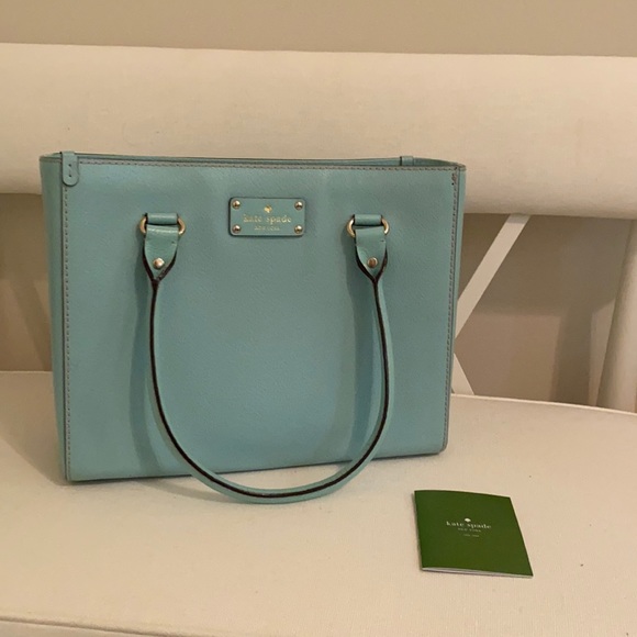 kate spade Handbags - Kate Spade Teal Handbag